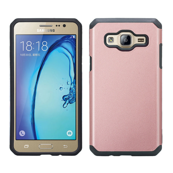 on5 case, galaxy on5 hybrid case - solid rose gold - www.coverlabusa.com
