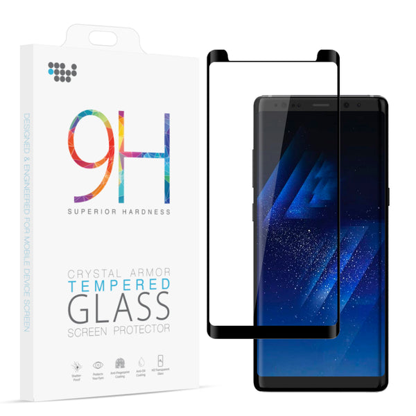 samsung galaxy note 8 screen protector tempered glass - black - www.coverlabusa.com