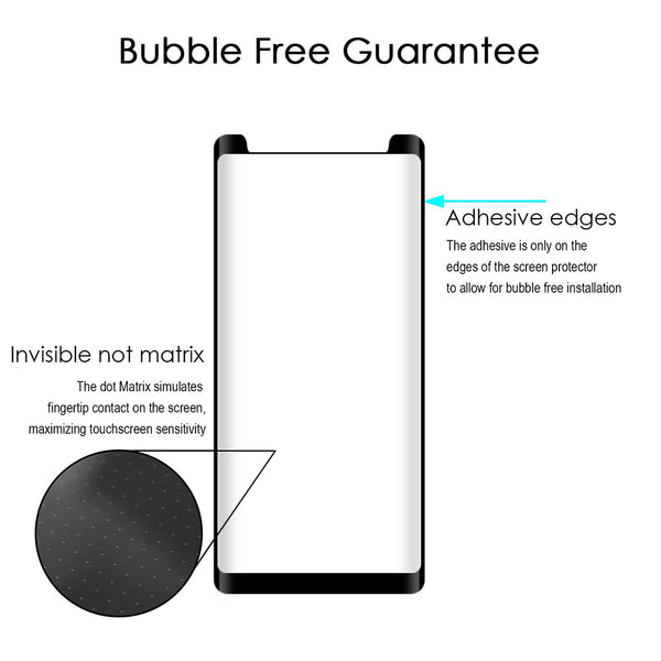 samsung galaxy note 8 screen protector tempered glass - black - www.coverlabusa.com