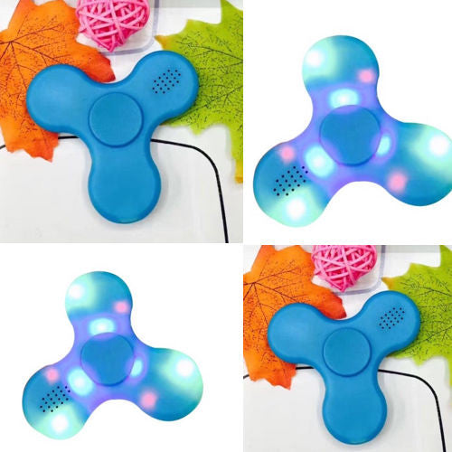 bluetooth fidget spinner blue led - www.coverlabusa.com