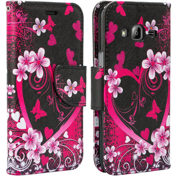 core prime wallet case, www.coverlabusa.com hot pink hearts