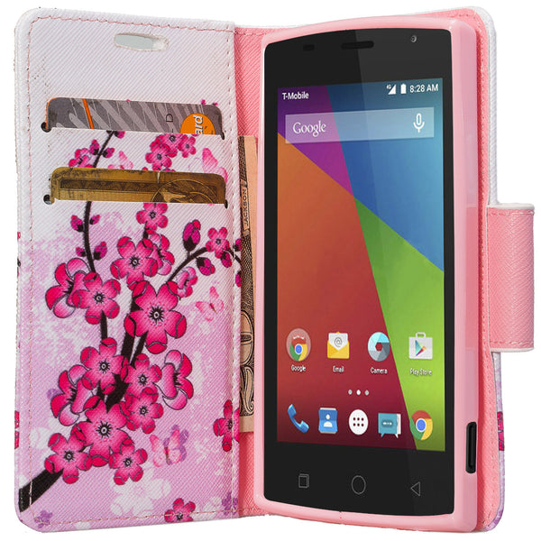 coolpad rogue wallet case - cherry blossom - www.coverlabusa.com