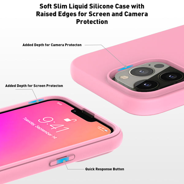 apple iphone 12 pro max full-body tpu case - pink - www.coverlabusa.com