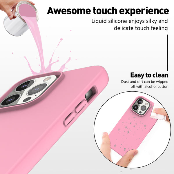 apple iphone 13 full-body tpu case - pink - www.coverlabusa.com