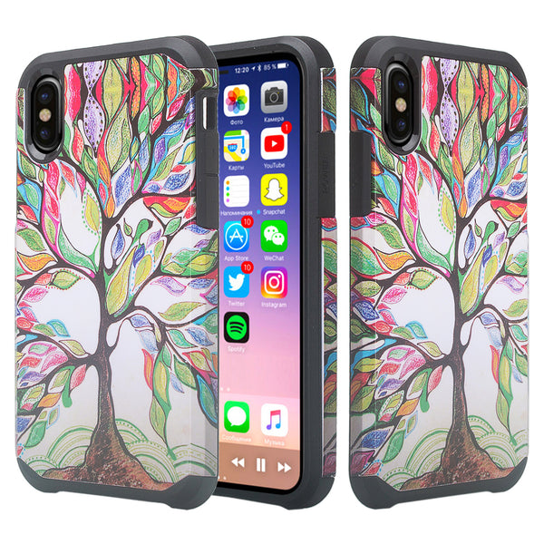 Apple iPhone X, Iphone 10 cover case - tree - www.coverlabusa.com