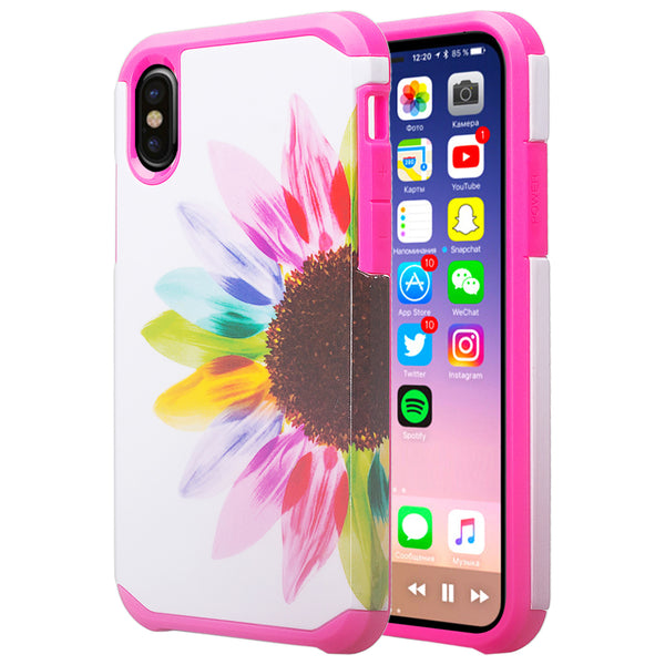 Apple iPhone X, Iphone 10 cover case - vivid sunflower - www.coverlabusa.com