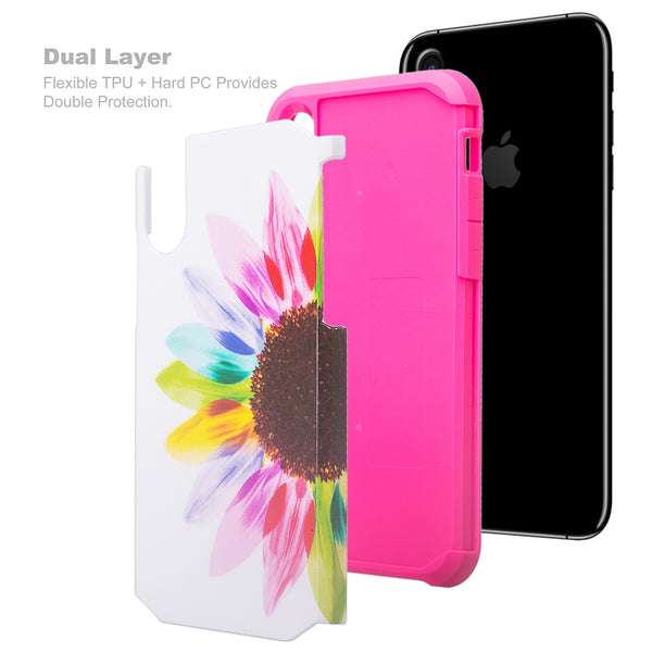 Apple iPhone X, Iphone 10 cover case - vivid sunflower - www.coverlabusa.com