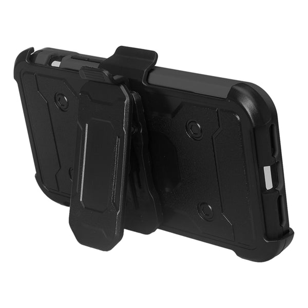 Apple Iphone X, iPhone 10 holster case - black - www.coverlabusa.com