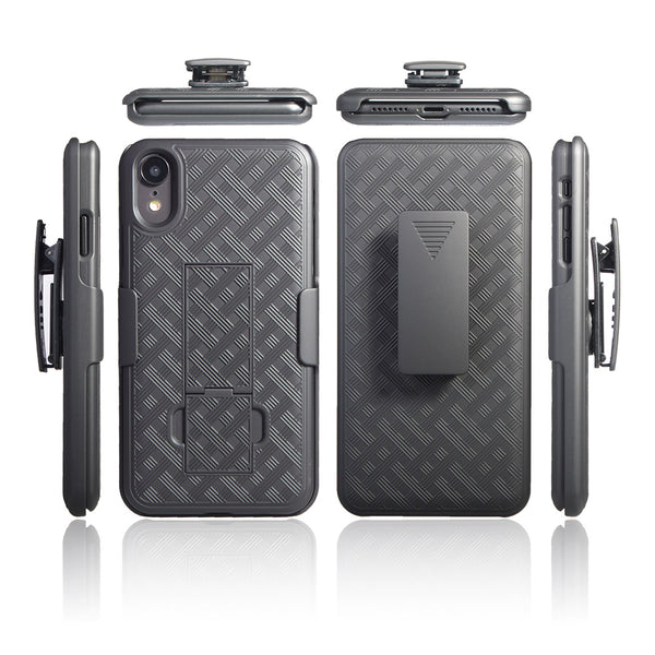 apple iphone xr holster shell combo case - www.coverlabusa.com