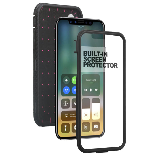 Apple iPhone XS Max heavy duty holster case - black - www.coverlabusa.com