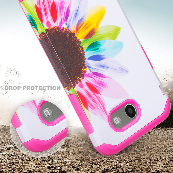 samsung galaxy J3 emerge hybrid case - vivid sunflower - www.coverlabusa.com