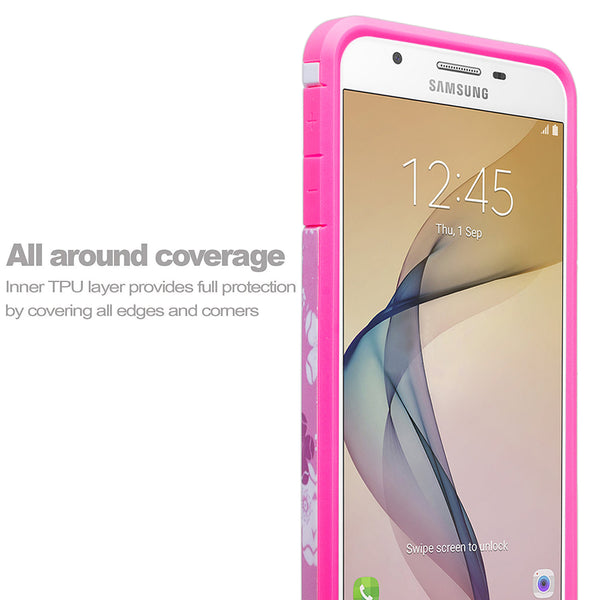 samsung galaxy J7 prime hybrid case - cherry blossom - www.coverlabusa.com