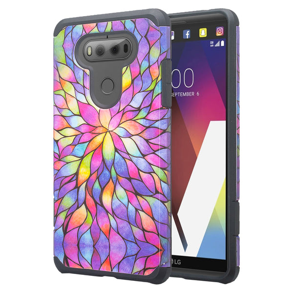 v20 case, lg v20 hybrid case - blue butterfly - www.coverlabusa.com