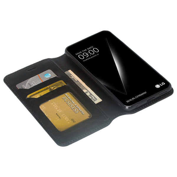 LG V30 Wallet Case - black - www.coverlabusa.com