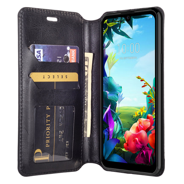 lg stylo 6 wallet case - black - www.coverlabusa.com