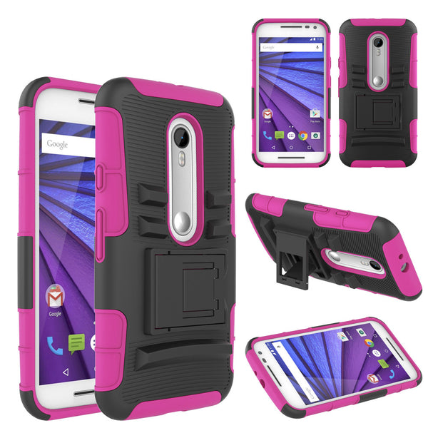 Motorola Moto G (2015) Case - hot pink - www.coverlabusa.com
