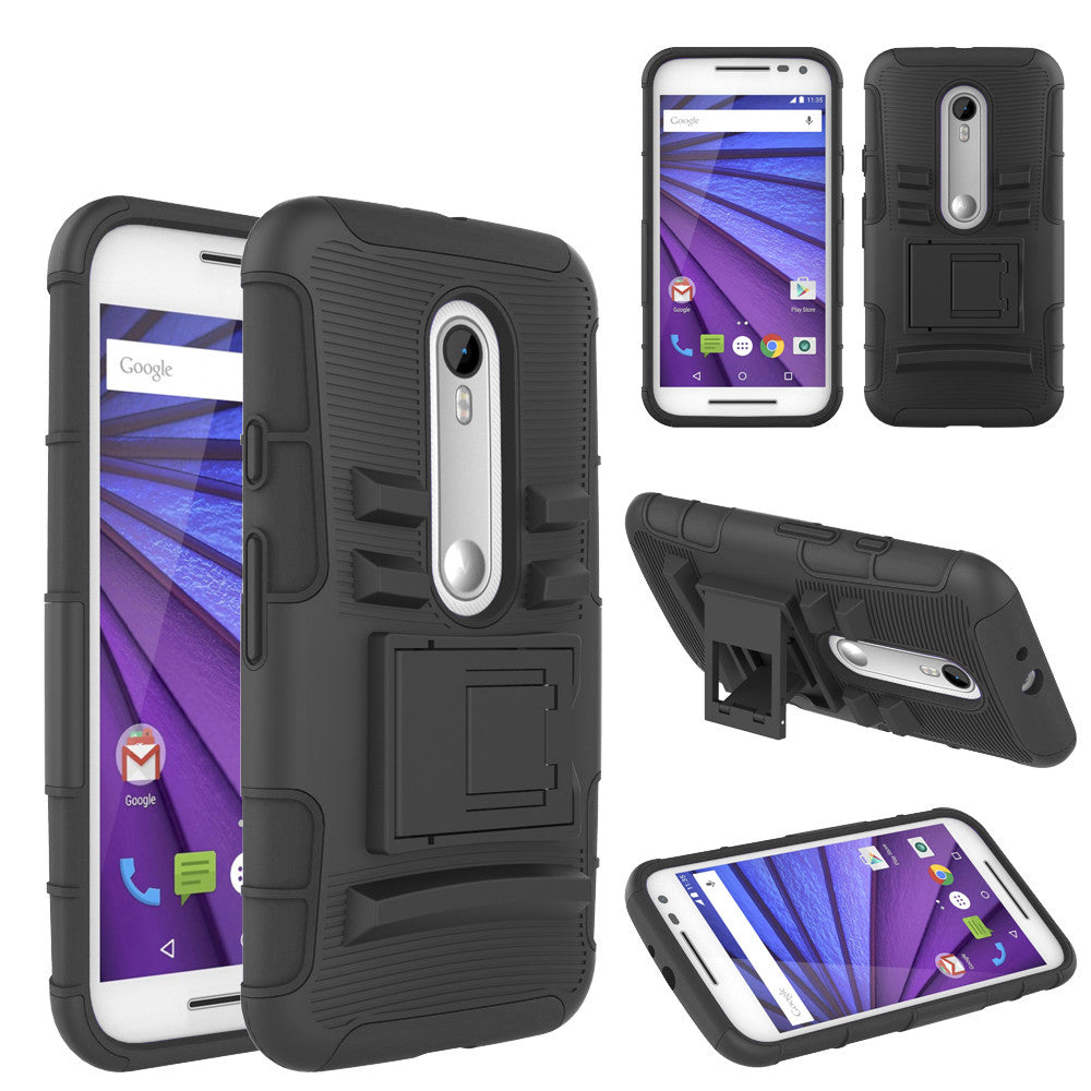 Motorola Moto G (2015) Case - black - www.coverlabusa.com