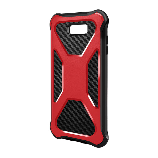 Galaxy J7(2017) Carbon Fiber combo case - Red - www.coverlabusa.com