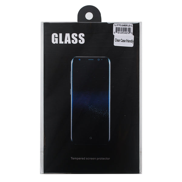 samsung galaxy S8 screen protector, galaxy S8 tempered glass - case friendly edition - clear - www.coverlabusa.com