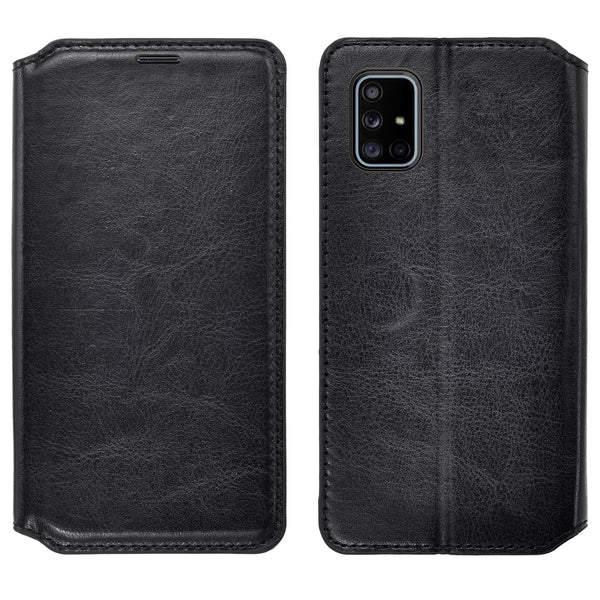 samsung galaxy a51 wallet case - black - www.coverlabusa.com