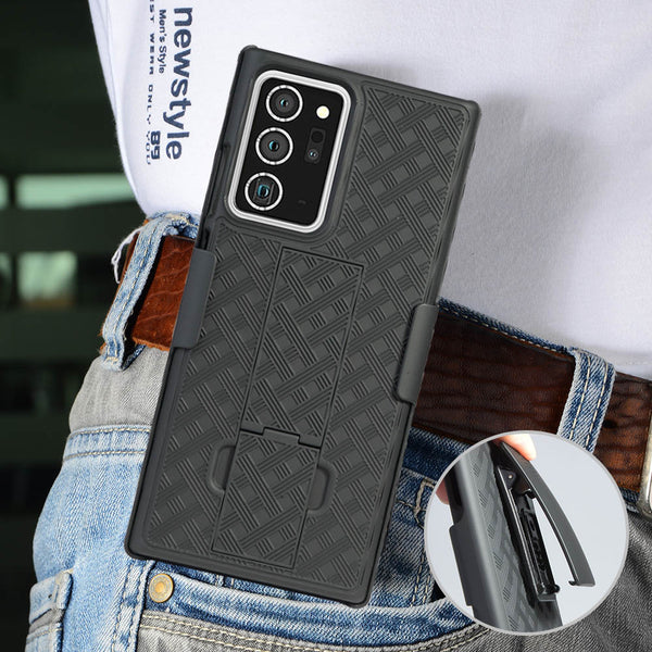 samsung galaxy note 20 ultra holster shell combo case - www.coverlabusa.com